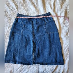 Midi Denim Skirt